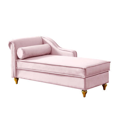 Blush discount pink chaise